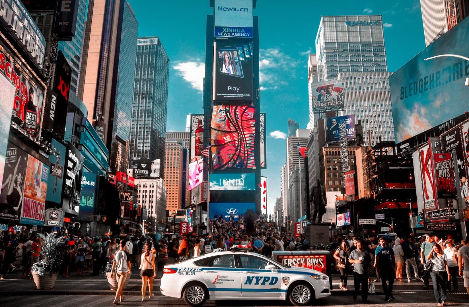 Times Square, New York, USA - תוך כמה זמן מוציאים ויזה לארצות הברית